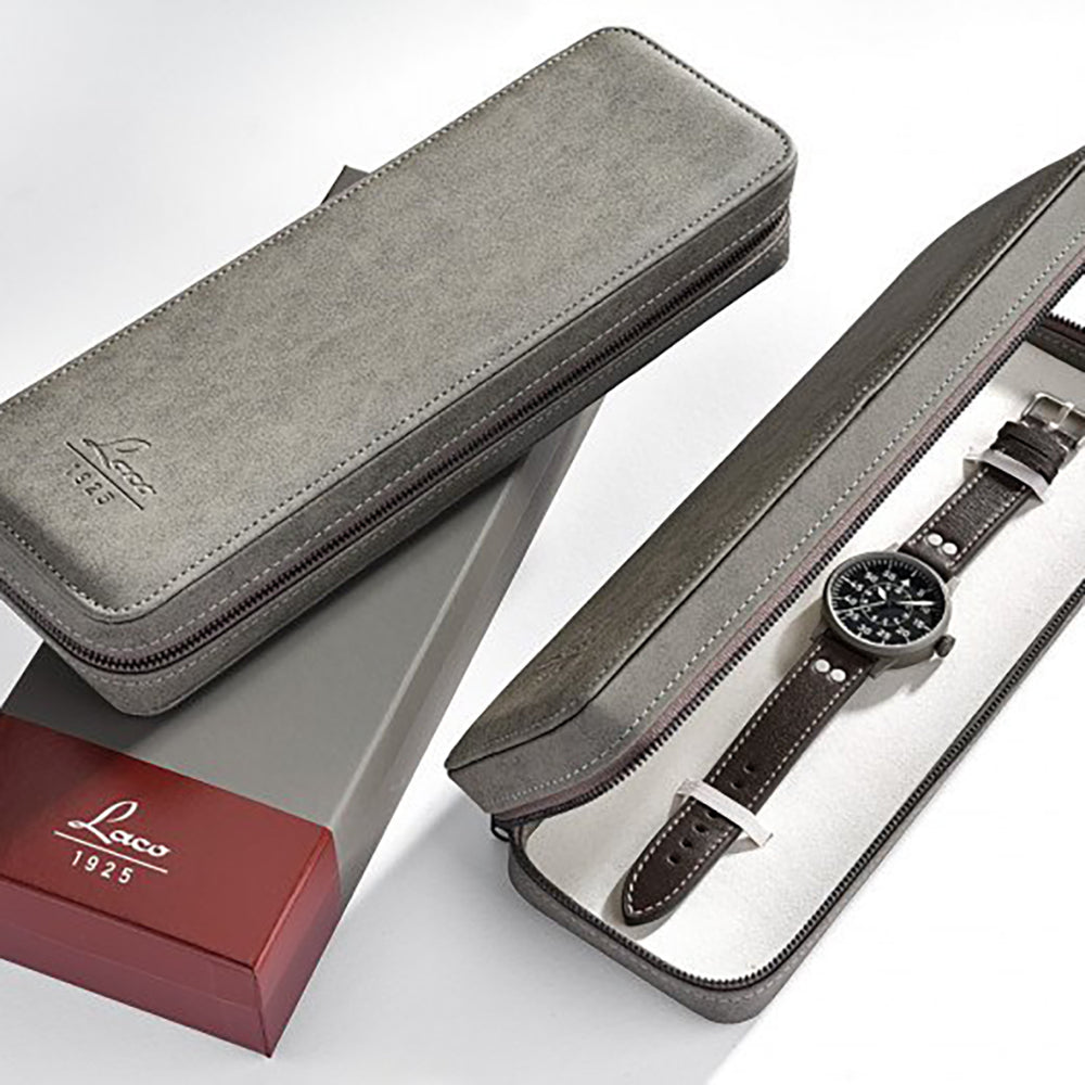 LACO PILOT WATCH ORIGINAL HEIDELBERG 39 MM AUTOMATIC - Red Army Watches 