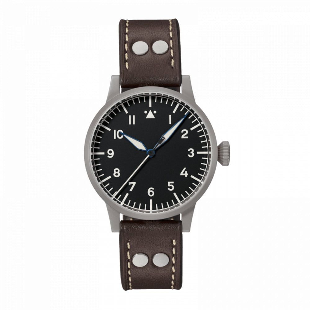 LACO PILOT WATCH ORIGINAL HEIDELBERG 39 MM AUTOMATIC - Red Army Watches 