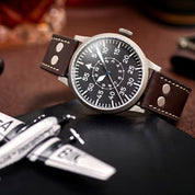 LACO PILOT WATCH ORIGINAL SPEYER 39 MM AUTOMATIC - Red Army Watches 