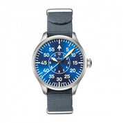 LACO PILOT WATCHES BASIC AACHEN BLAUE STUNDE 39 MM AUTOMATIC - Red Army Watches 