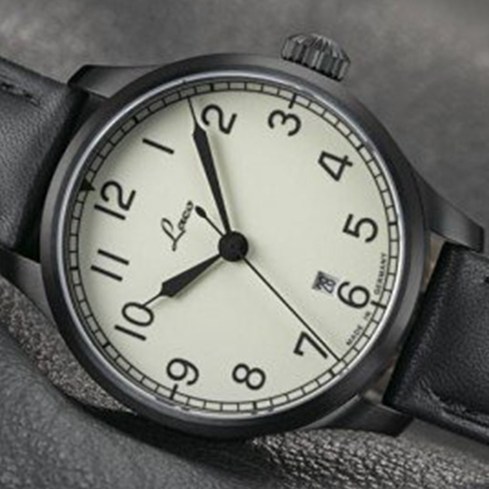 LACO NAVY WATCHES CASABLANCA 39 MM AUTOMATIC - Red Army Watches 