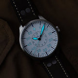 LACO PILOT WATCHES BASIC AACHEN POLAR 42 MM AUTOMATIC - Red Army Watches 