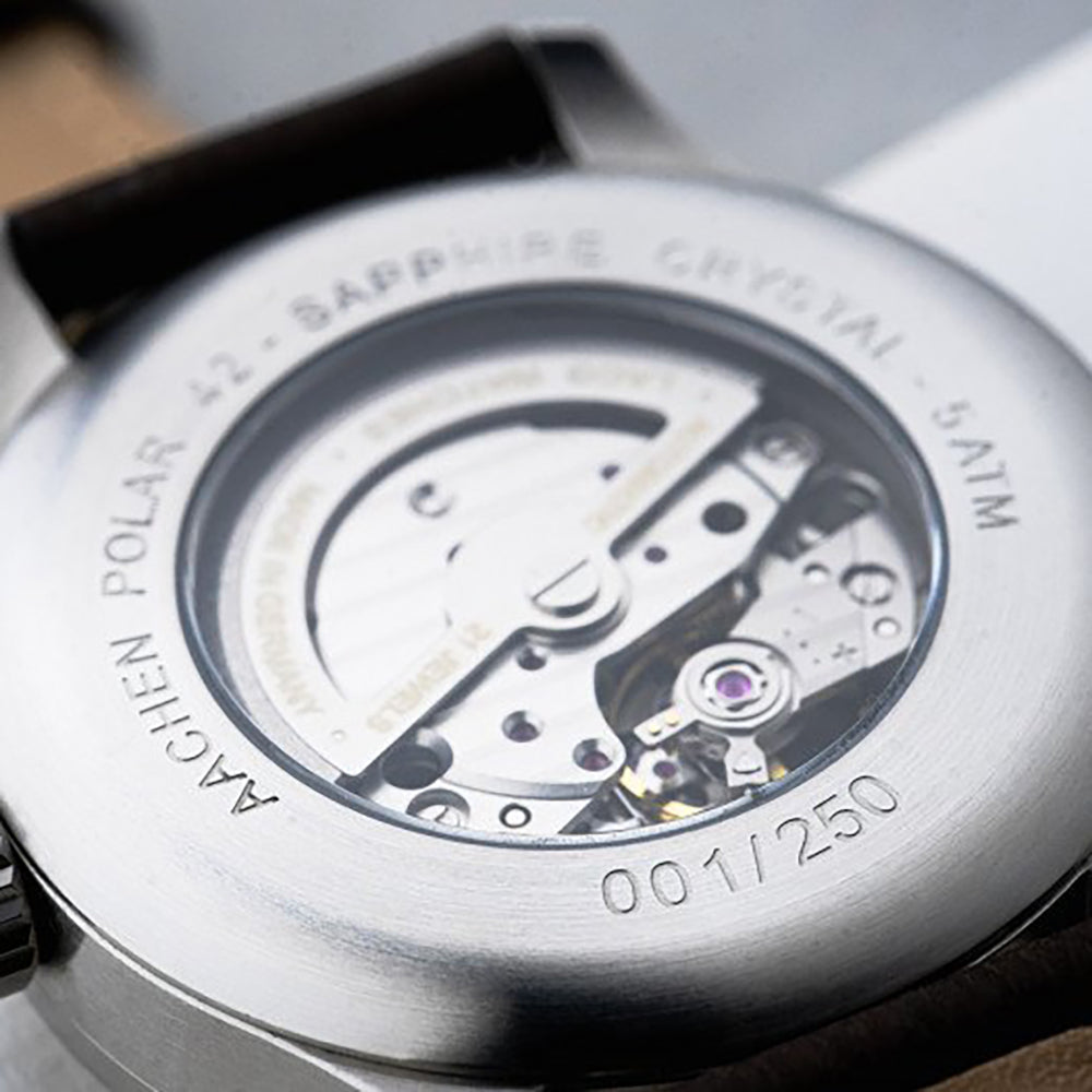 LACO PILOT WATCHES BASIC AACHEN POLAR 42 MM AUTOMATIC - Red Army Watches 