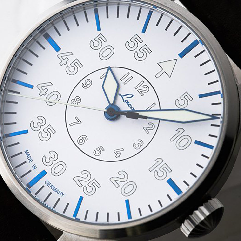 LACO PILOT WATCHES BASIC AACHEN POLAR 42 MM AUTOMATIC - Red Army Watches 