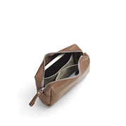 QWSTION Amenity Pouch Brown Leather - Red Army Watches Malaysia