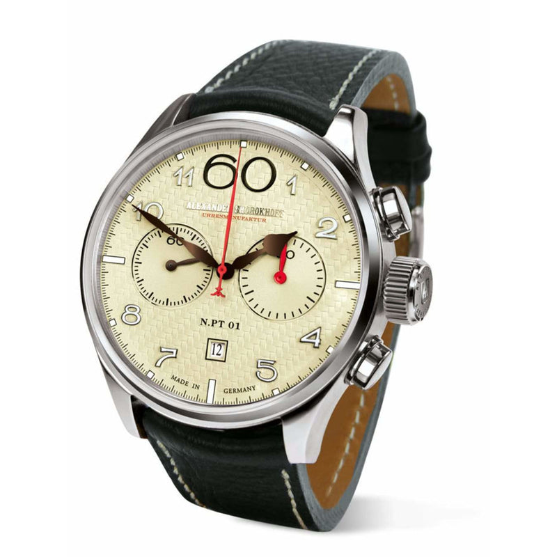 ALEXANDER SHOROKHOFF New Planet Beige Manual - Red Army Watches Malaysia