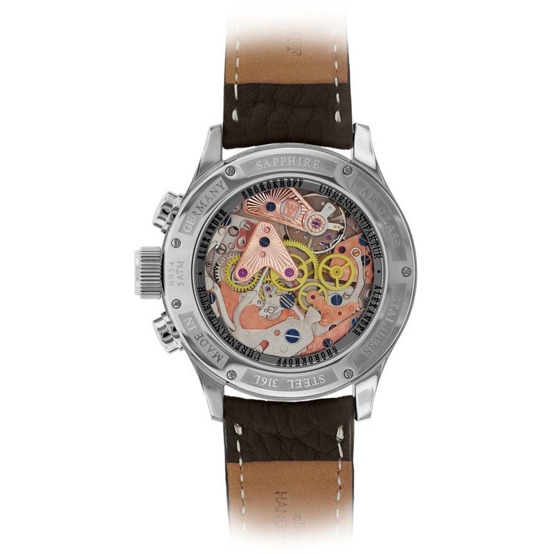 ALEXANDER SHOROKHOFF New Planet Brown Manual - Red Army Watches Malaysia