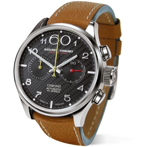 ALEXANDER SHOROKHOFF New Planet Black Auto - Red Army Watches Malaysia
