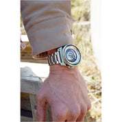 TACS Automatic Vintage Lens II - Shutter Silver - Red Army Watches 