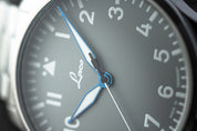 LACO PILOT WATCHES BASIC AUGSBURG GRAU 42 MM AUTOMATIC - Red Army Watches 