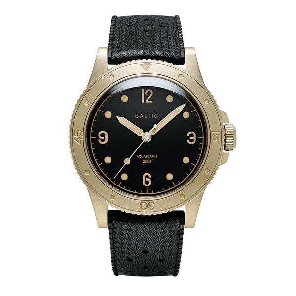 BALTIC AQUASCAPHE BRONZE BLACK - Red Army Watches