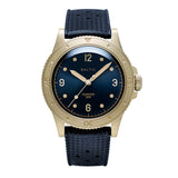 BALTIC AQUASCAPHE BRONZE BLUE GILT - Red Army Watches