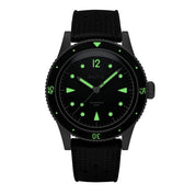 BALTIC AQUASCAPHE CLASSIC BLACK CREAM - Red Army Watches