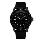 BALTIC AQUASCAPHE CLASSIC BLACK SILVER - Red Army Watches