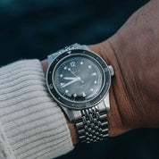 BALTIC AQUASCAPHE CLASSIC BLACK SILVER - Red Army Watches