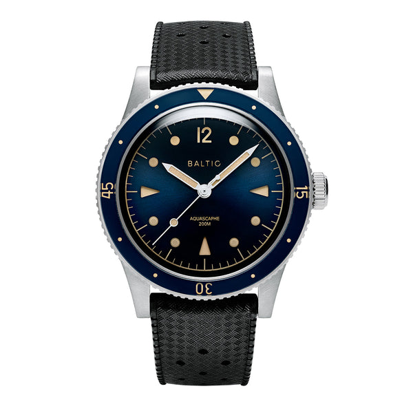 BALTIC AQUASCAPHE CLASSIC BLUE GILT - Red Army Watches