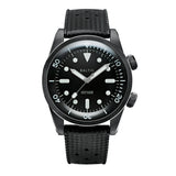 BALTIC AQUASCAPHE DUAL-CROWN PVD BLACK - Red Army Watches