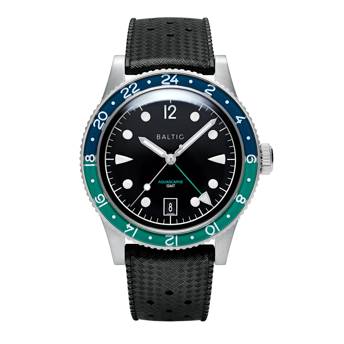 BALTIC AQUASCAPHE GMT GREEN - Red Army Watches