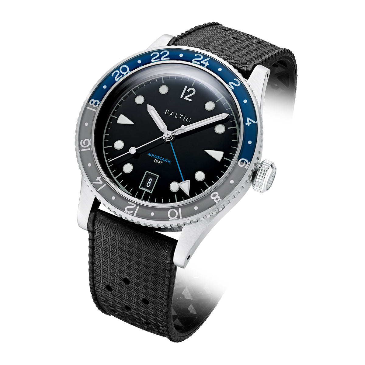 BALTIC AQUASCAPHE GMT GREY - Red Army Watches