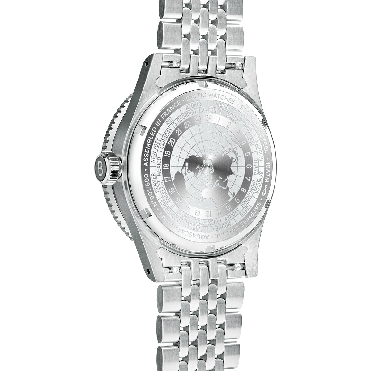 BALTIC AQUASCAPHE GMT GREY - Red Army Watches