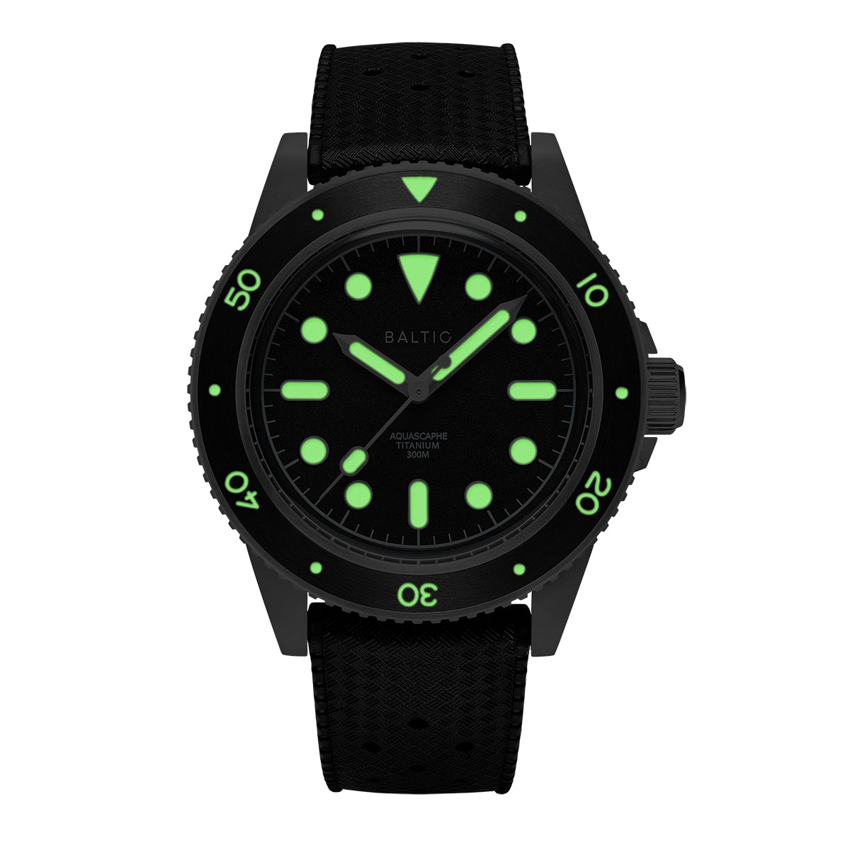 BALTIC AQUASCAPHE TITANIUM BLACK - Red Army Watches