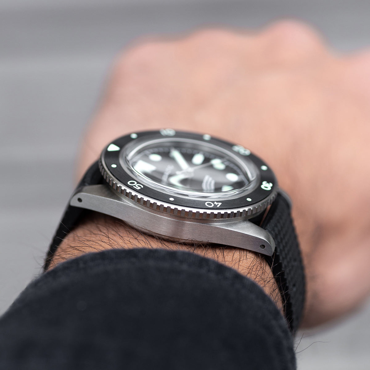 BALTIC AQUASCAPHE TITANIUM BLACK - Red Army Watches