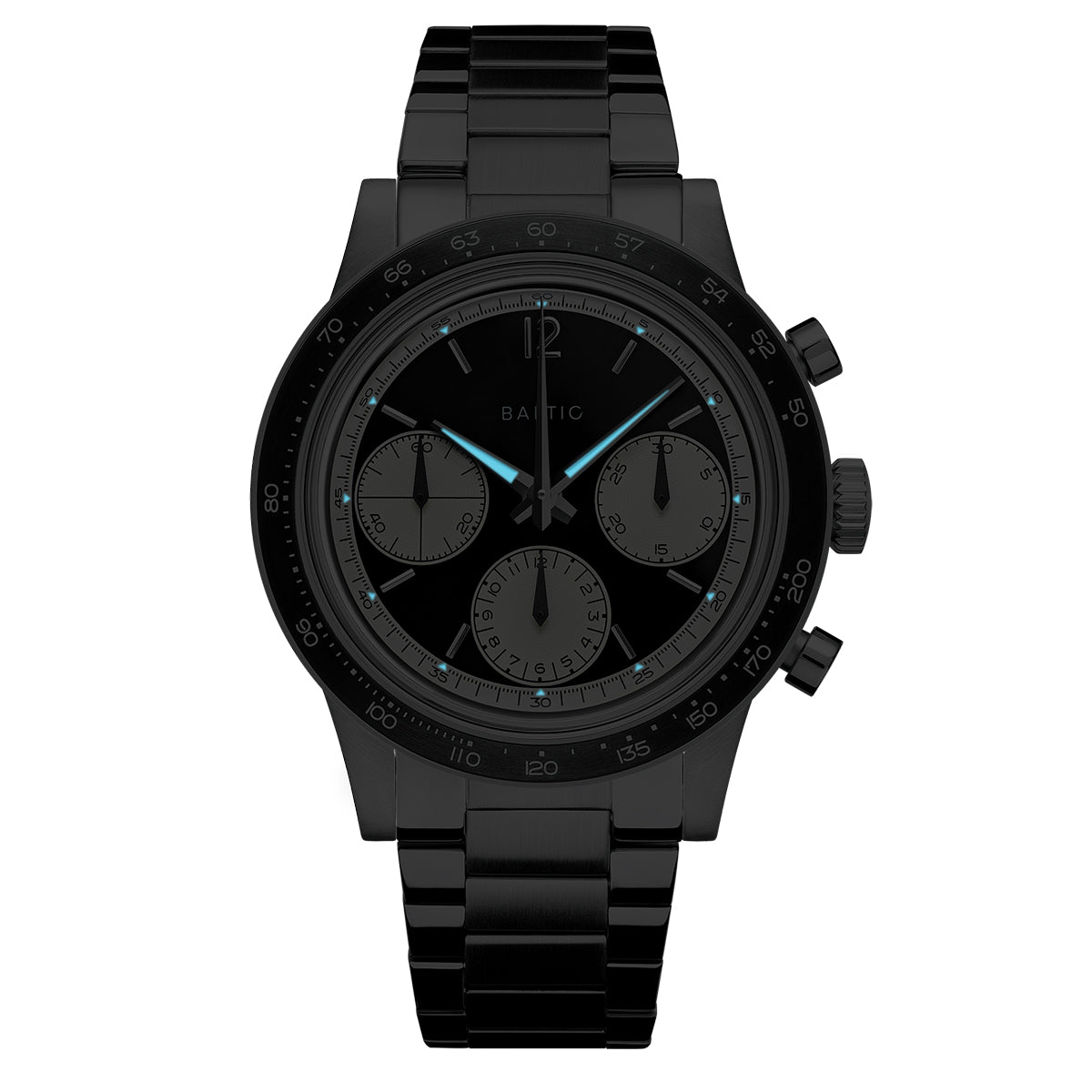 BALTIC TRICOMPAX REVERSE PANDA - Red Army Watches