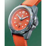BOLDR Odyssey Freediver Citrus Orange - Red Army Watches 