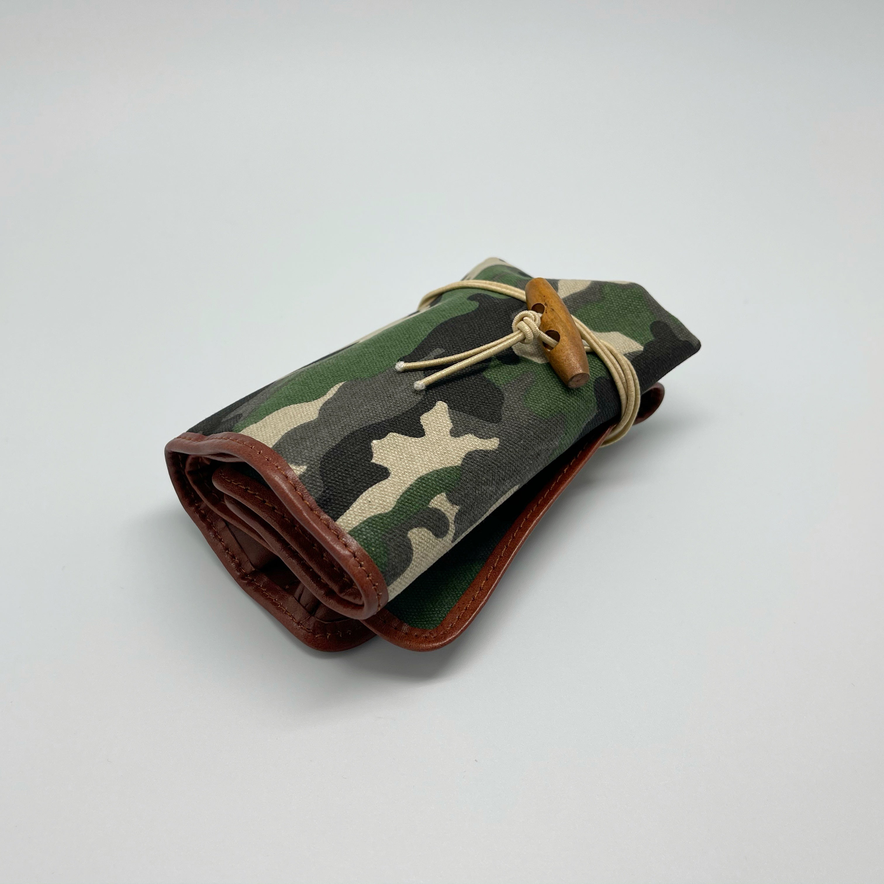 RAW 4 Piece Watch Roll Camo - Red Army Watches 