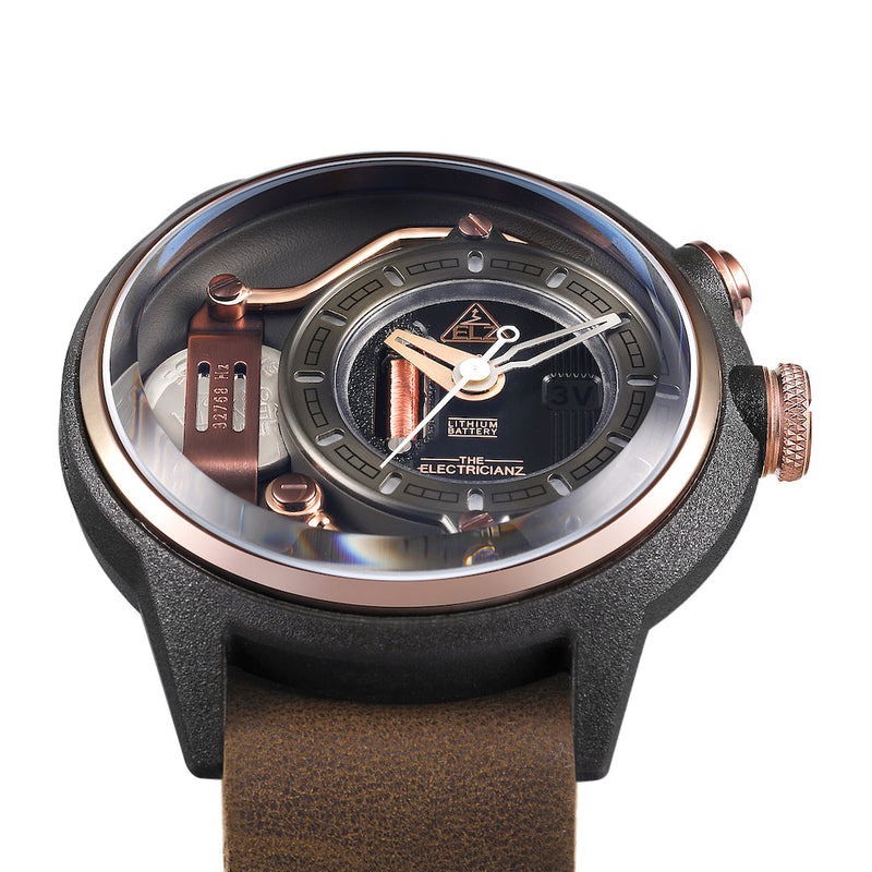 The ELECTRICIANZ Mokaz 42 - Red Army Watches 