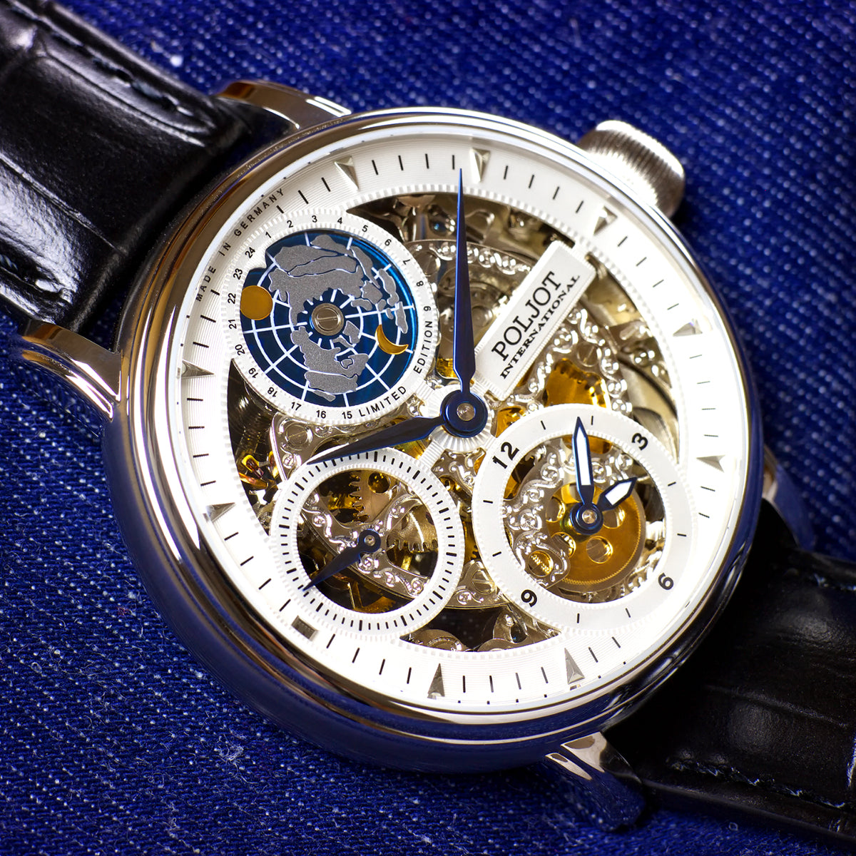 POLJOT INTERNATIONAL Globetrotter 9730.2940551 - Red Army Watches 