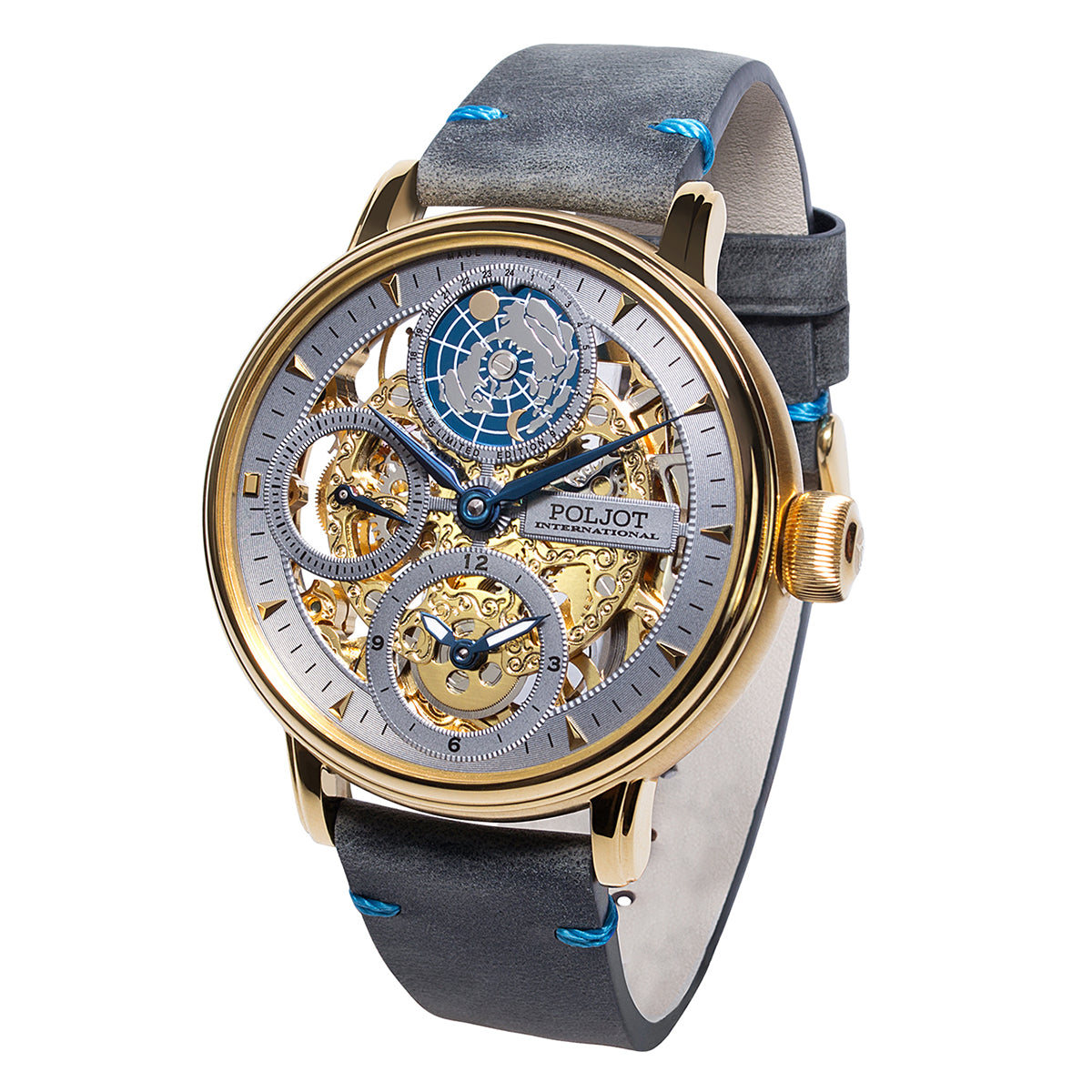 POLJOT INTERNATIONAL Globetrotter 9730.2940653 - Red Army Watches 