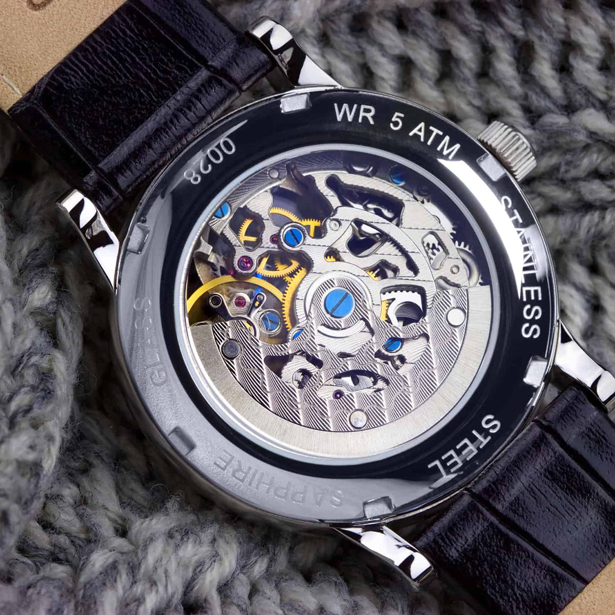 POLJOT INTERNATIONAL Nastia Lady Skeleton 2723.1330101 - Red Army Watches 