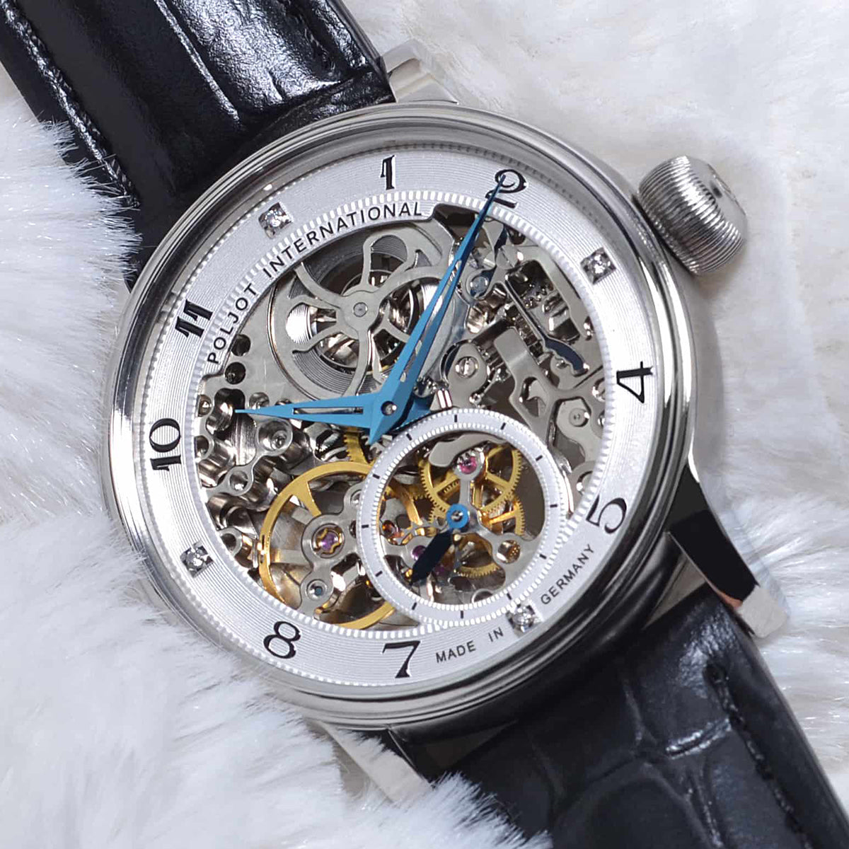 POLJOT INTERNATIONAL Nastia Lady Skeleton 2723.1330101 - Red Army Watches 