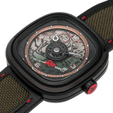 SEVENFRIDAY T3/04 GREEN TIGER - Red Army Watches 