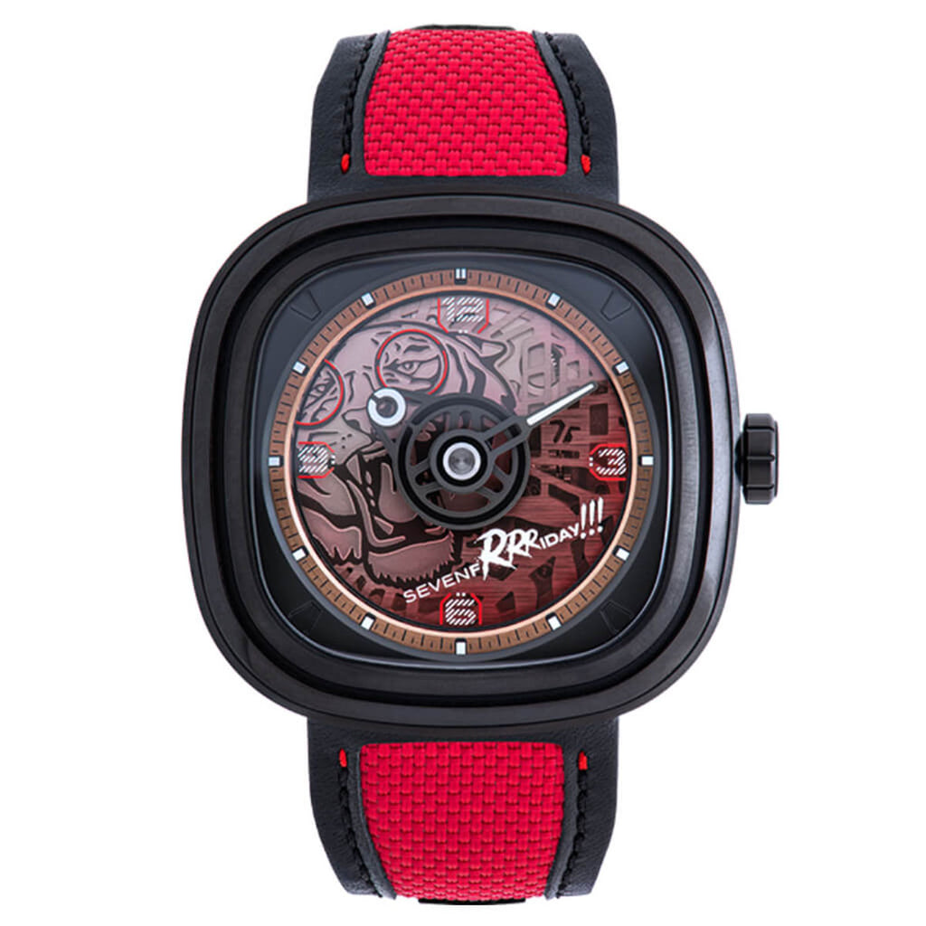 Shop SEVENFRIDAY T3 05 RED TIGER Red Army Watches Malaysia