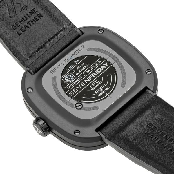 SEVENFRIDAY T1/04 "BLACK-T" - Red Army Watches 
