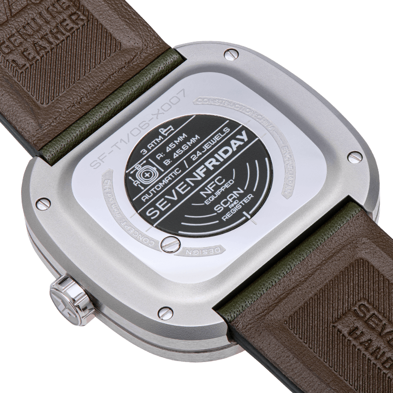 SEVENFRIDAY T1/06 - "GREEN T" - Red Army Watches 