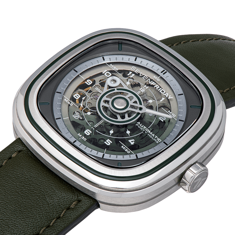 SEVENFRIDAY T1/06 - "GREEN T" - Red Army Watches 