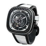 SEVENFRIDAY P3C/07 White Carbon - Red Army Watches Malaysia