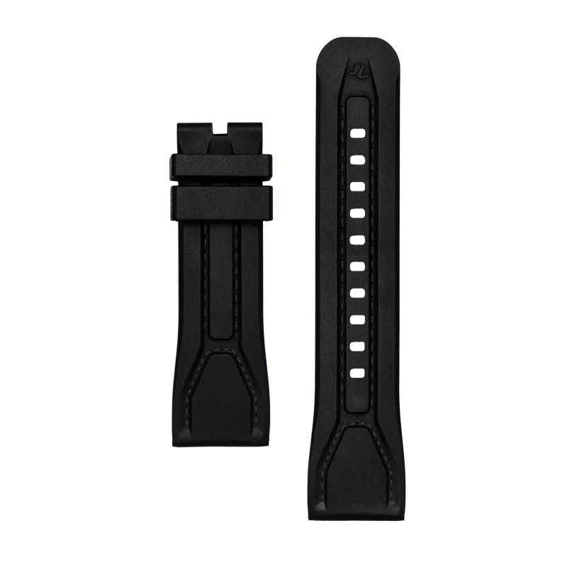 SEVENFRIDAY Strap SILICONE, FKM BLACK (SF-STRAP-096) - Red Army Watches 