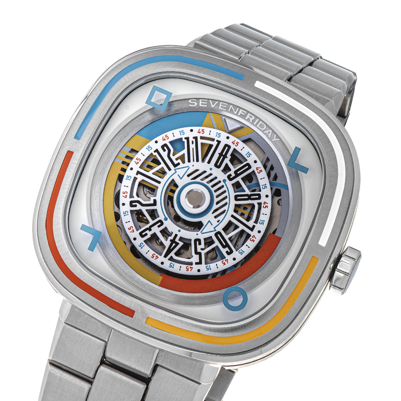 SEVENFRIDAY T1/08 "BAUHAUS" - Red Army Watches 