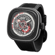 SEVENFRIDAY PS3/02 "RUBY CARBON" - Red Army Watches 