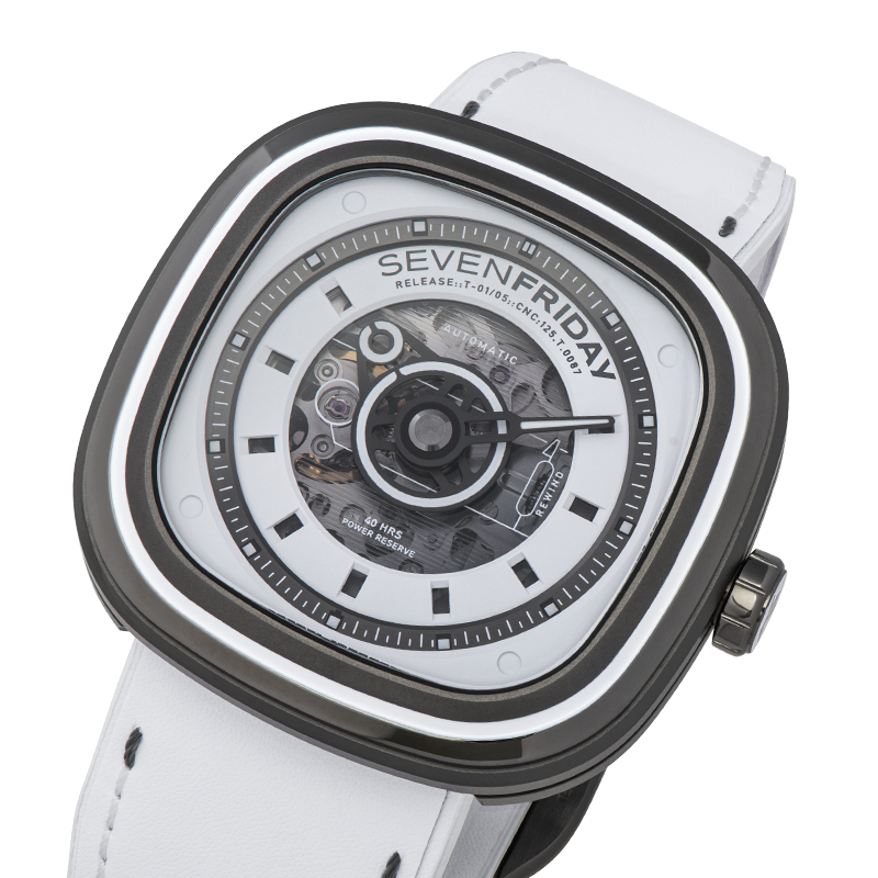 SEVENFRIDAY T1/05 "WHITE-T" - Red Army Watches 