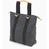 QWSTION Simple ZipShopper Washed Black