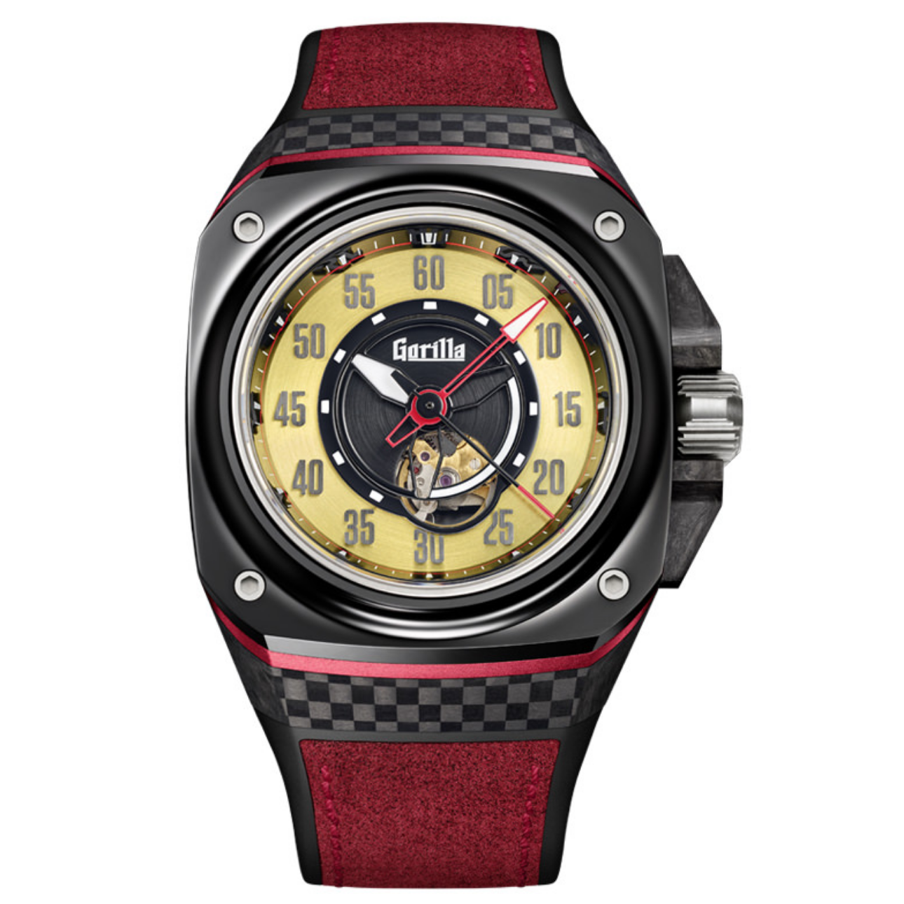 GORILLA Fastback Carbon GT Modena - Red Army Watches Malaysia