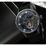 The ELECTRICIANZ Hybrid Automatic E-Code Gray - Red Army Watches 