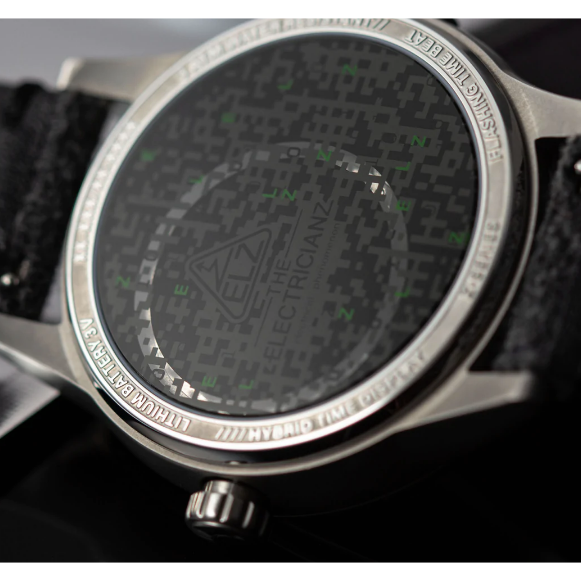 The ELECTRICIANZ Hybrid Automatic E-Code Gray - Red Army Watches 