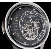 The ELECTRICIANZ Hybrid Automatic E-Code Gray - Red Army Watches 