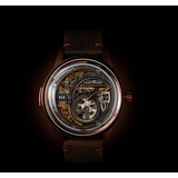 The ELECTRICIANZ Hybrid Automatic E-Circuit Bronze - Red Army Watches 